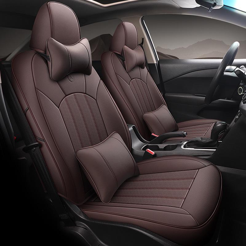 Universal Leather Seat Cushion for Cavalier - All Seasons, Full Surround, Fits Five Seats