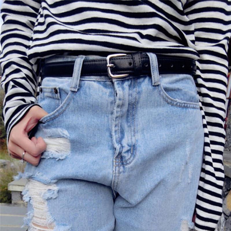 

2017 Women Belts Leather Metal Pin Buckle Waist Belt Waistband 1 PC