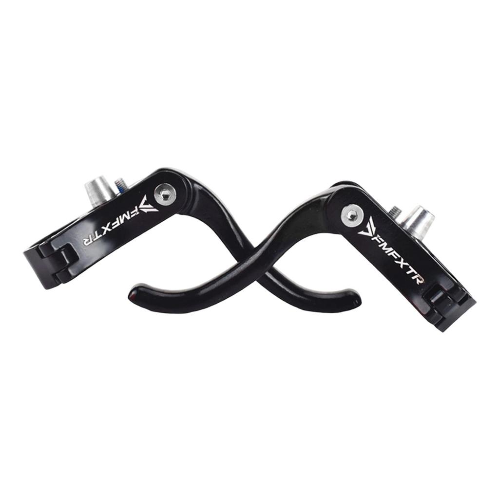 1 Pair Bike Brake Lever Universal Practical Replacement Spare Parts Sturdy Durability Premium Professional 22.2mm Aluminum Alloy