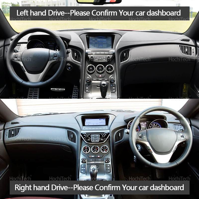 Dashboard Cover  for Hyundai Genesis Coupe BH BK 2008-2016 Car Dashboard Cover Dash Board Mat Carpet Pad Sunshade Cape Cushion