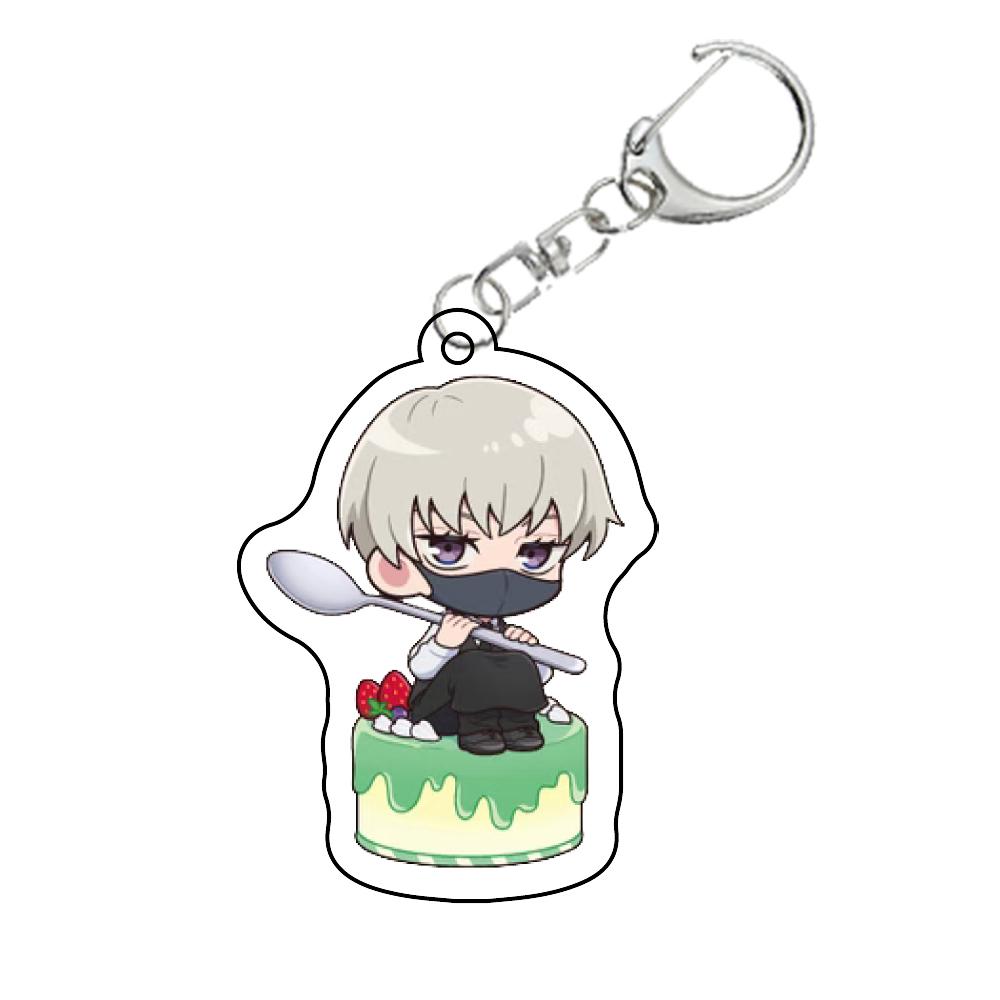 Jujutsu Kaisen Acrylic Keychain Self Created Peripheral Fushiguro Megumi Nanami Kento Kugisaki Nobara Gojo Satoru Anime Charm