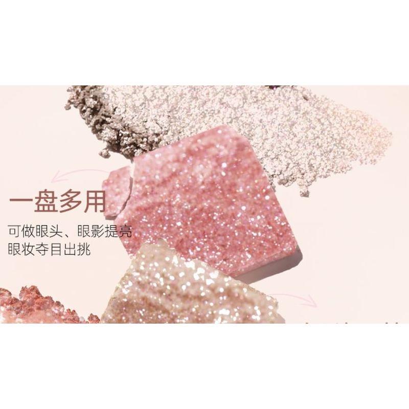 GELLA'S - 5 Colors Glaze Dream Eyeshadow Palette - F01