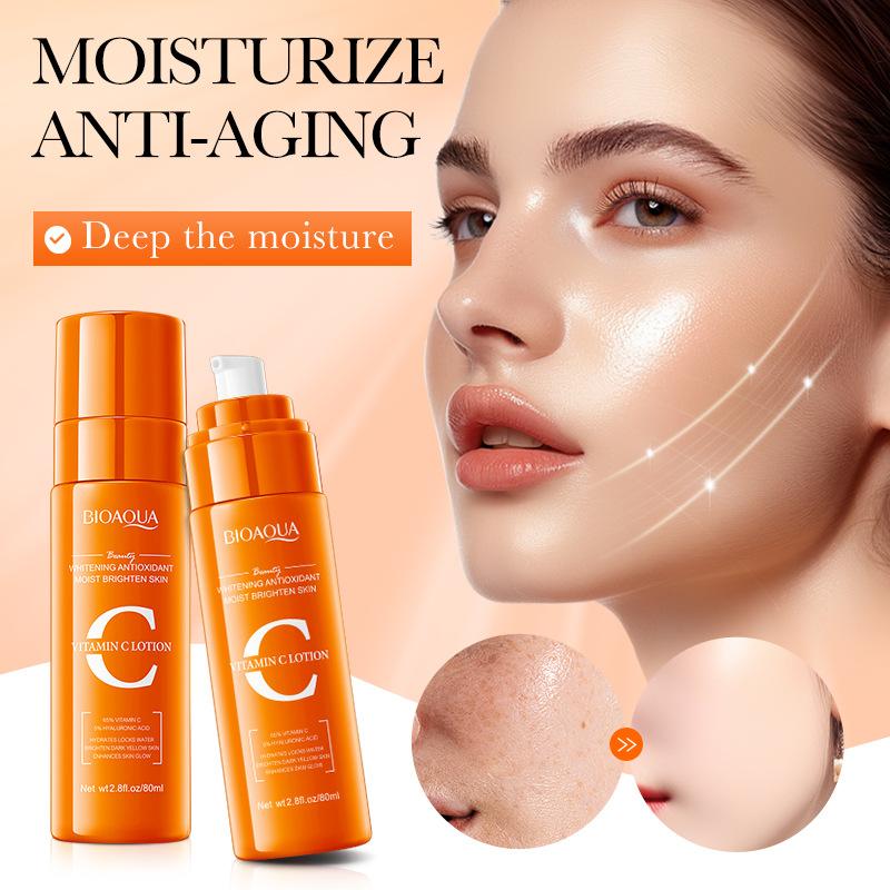 Vitamin C Lotion 80ml BIOAQUA Antioxidant Hydrating Serum Lotion