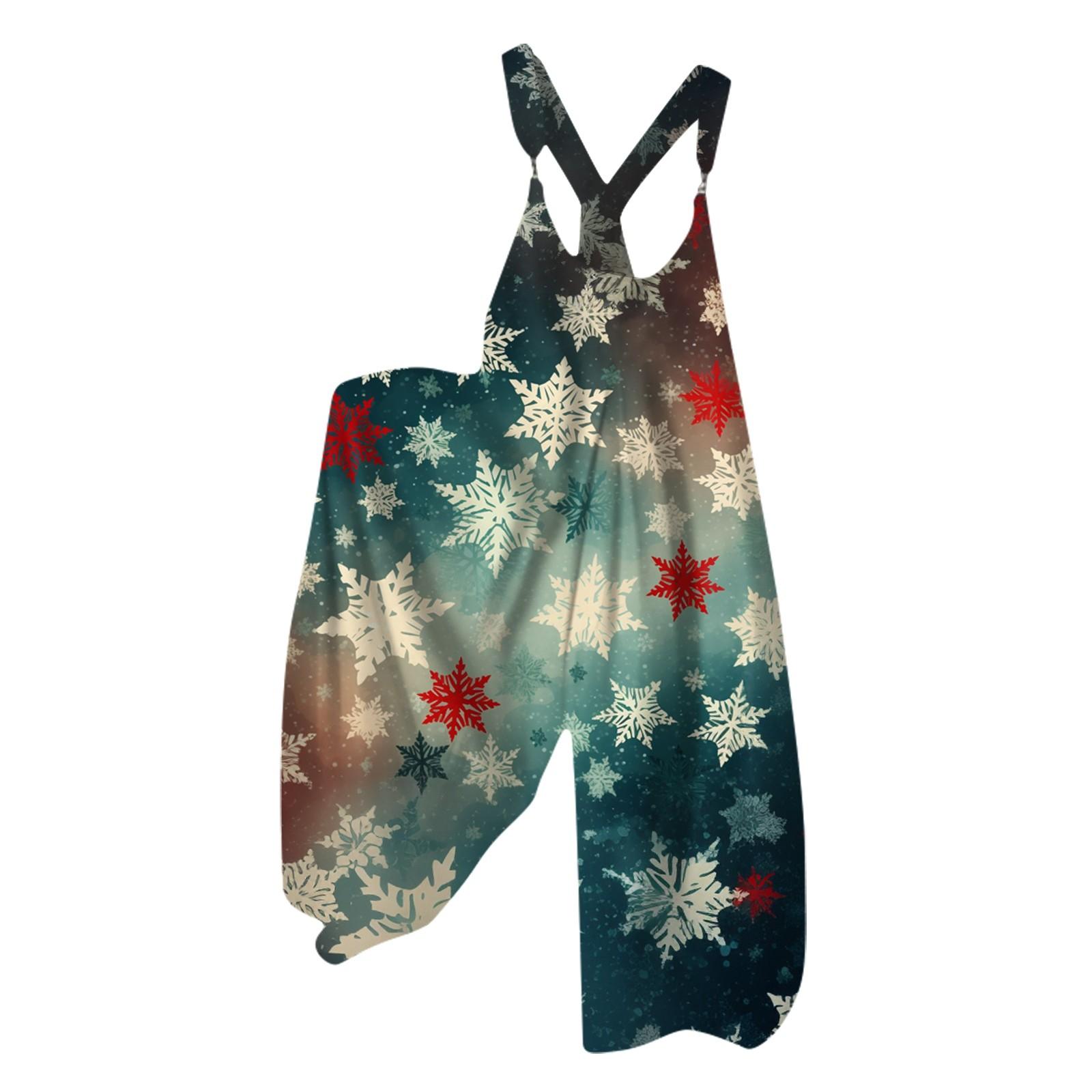 

Женский рождественский комбинезон с принтом в виде маленькой свежей рождественской елки в стиле ретро XXXL