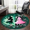Witch and Princess Night Garden Chair mat Round Rug Office carpet, Non slip, Suitable for Living Rooms, Bedrooms,Decor1205926a