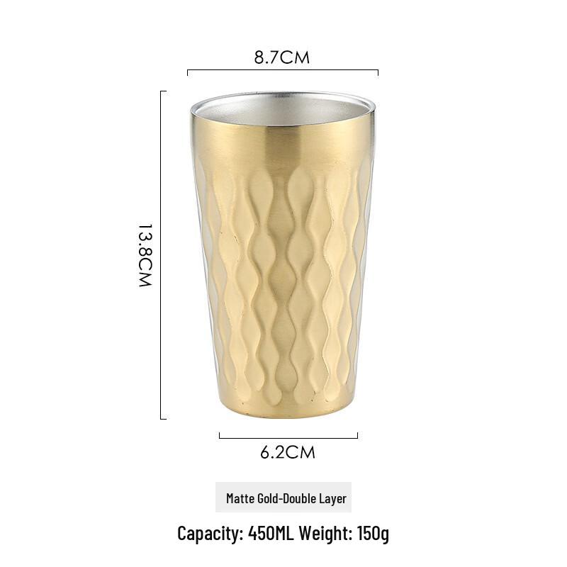 Wutuo Double-Wall Insulated Stainless Steel Mug