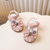 Princess Girls Sandals With Synthetic Leather Soft Sole For Toddler Summer Play