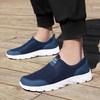 Men Shoes Summer Breathable Mesh Soft Lightweight Walking Casual Travel Shoes Male Loafers Slip-On Sneakers Big Size 39-46