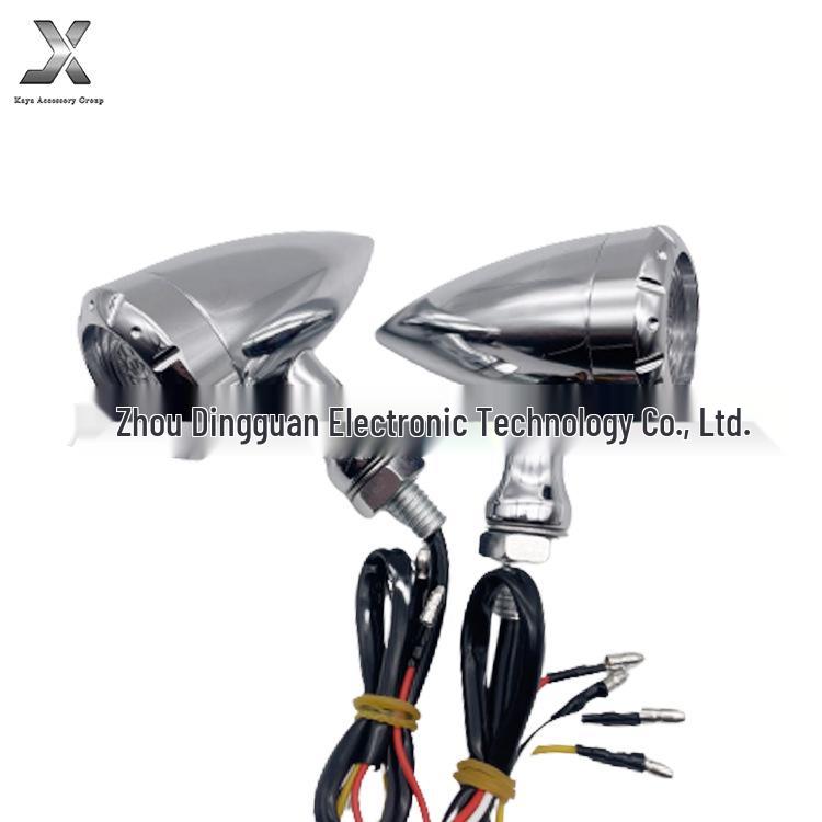 Retro Harley LED Turn Signal Lights for Motorcycle Modification