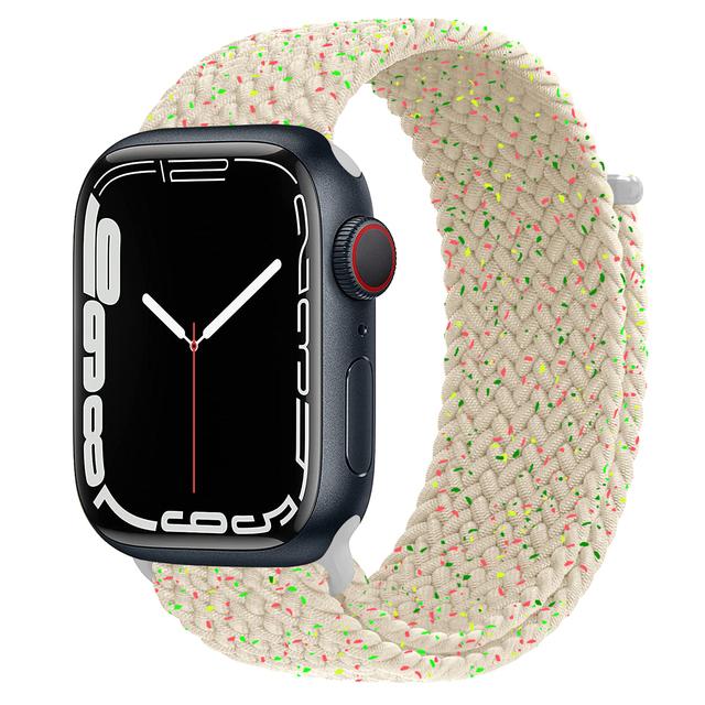 Band For Apple watch strap 44mm 40mm 45mm 41mm 42mm ultra 49mm correa Braided Solo Loop bracelet Apple watch series 7 3 5 se 6 8