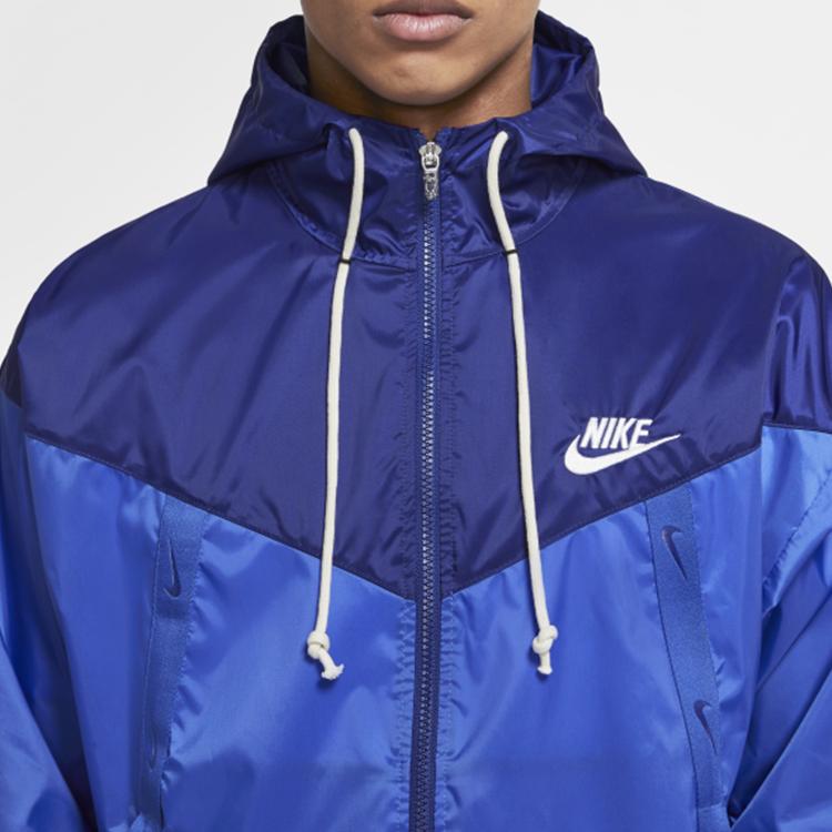Nike Sportswear Windrunner Hooded Jacket Men Outerwear Deep-Royal-Blue CU4514-455