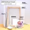Pine Wood DIY Papermaking Frame for Children - Handmade Pulp Painting Net
