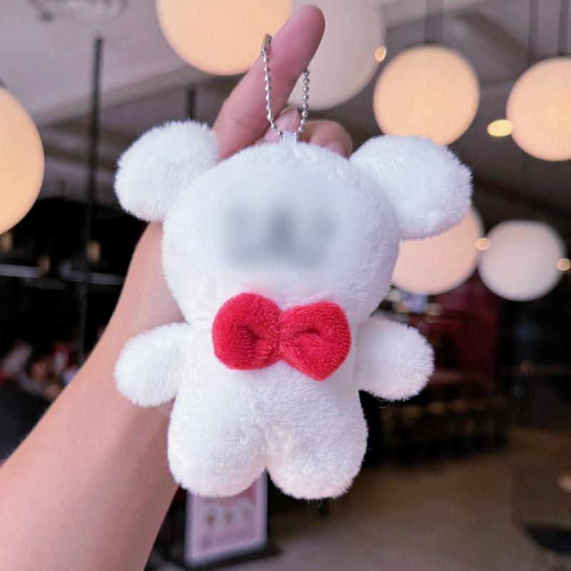 

Вау Креативный Шарм для Сумки в Виде Щенка Кукла Плюшевая Игрушка Брелок Подарок with Bead Chain