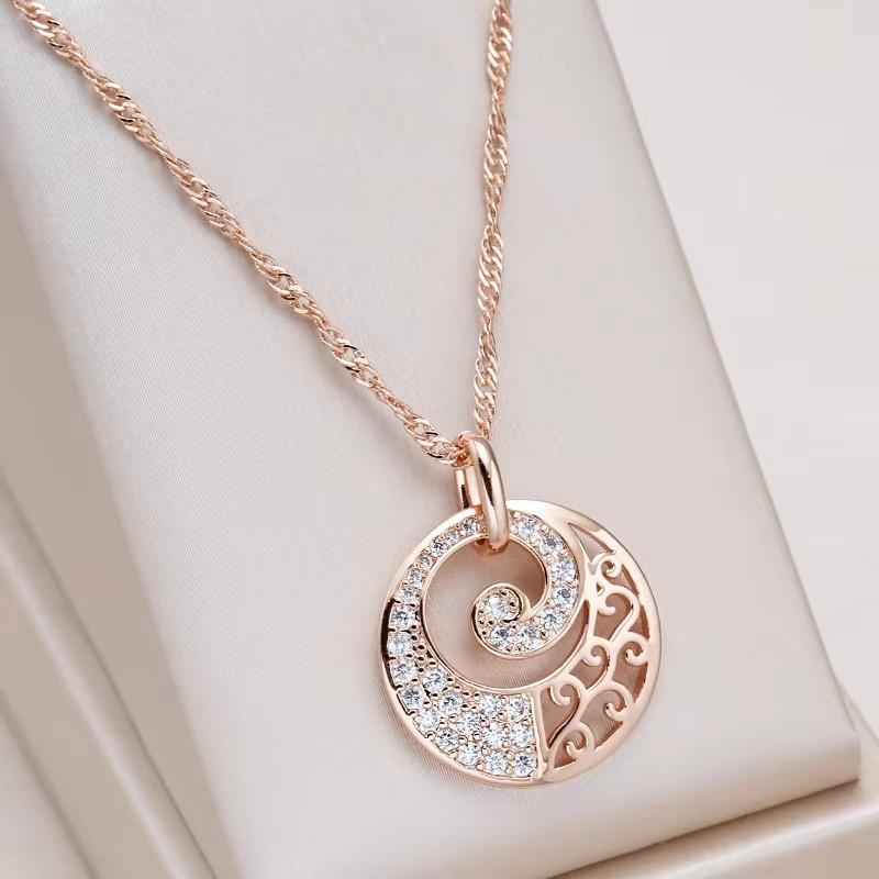 

1 Pc Luxury Golden Color Hollow Floral Pattern Necklace Boho Pendant Bride Wedding Jewelry Valentine S Day Jewelry Gifts