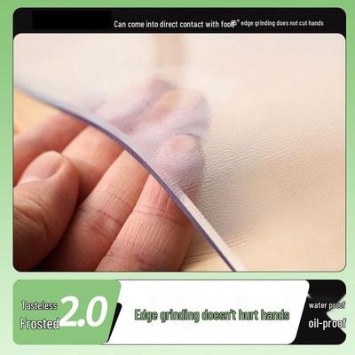 Clear PVC Soft Table Protector Mat