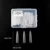 Huashengmei 3rd Gen Seamless Frosted Ultra-Thin False Nails Refill