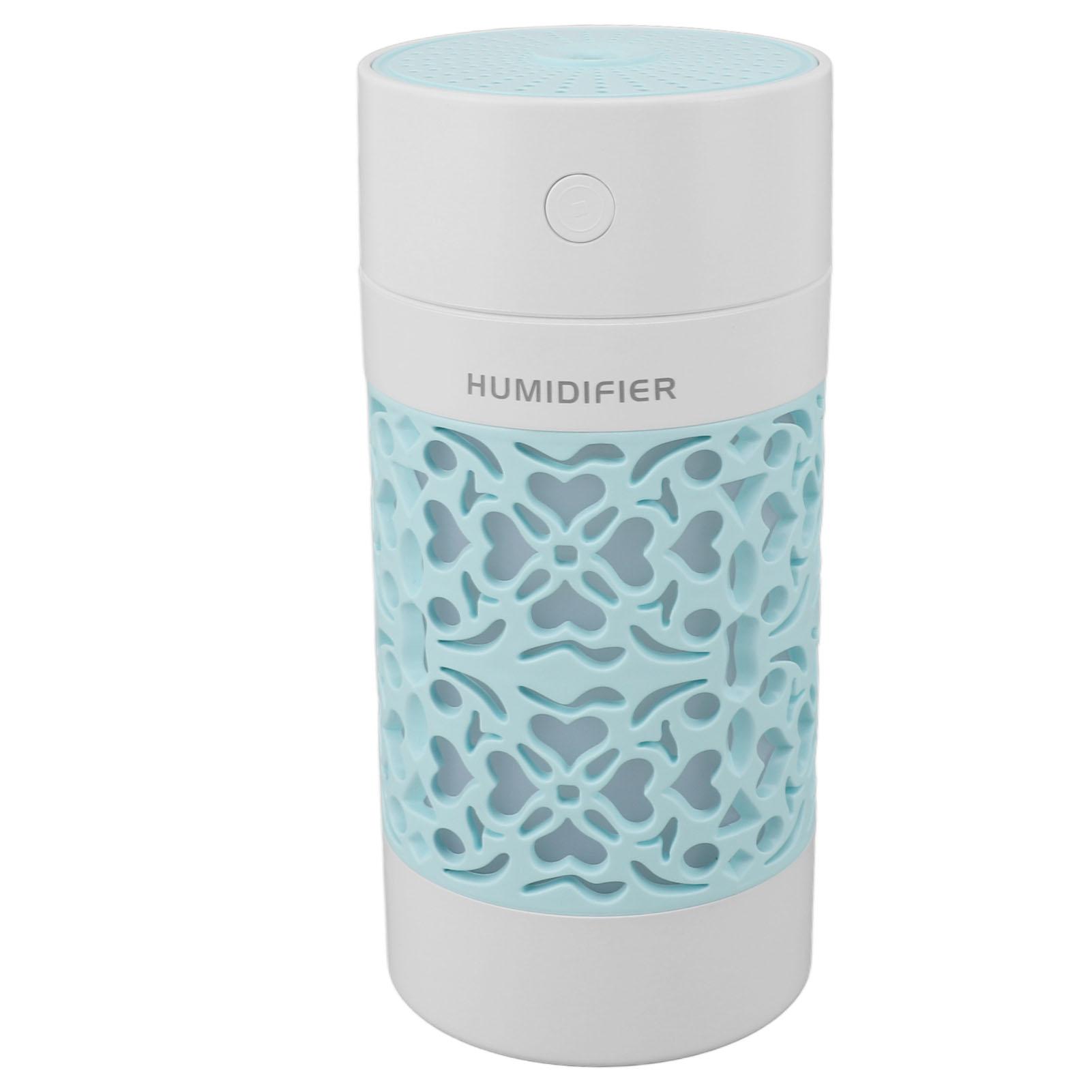 Car Humidifier Ultra Sound Large Spray Volume Quiet USB Mini 250ML Car Essential Oil Diffuser For Desktop Office Bedroom Yellow
