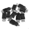10pcs USB 2.0 Type Female To Male Adapter Coupler Gender Changer Connector