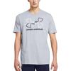 Under Armour Minimalist Letter Logo Print Crew Neck Short Sleeve T-Shirt Men Tops Slate-Gray 1382915-011