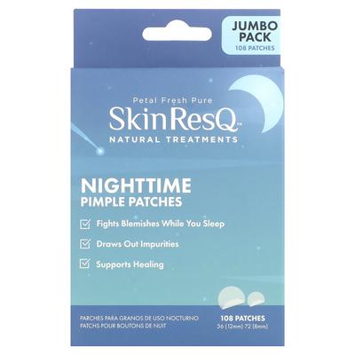 Petal Fresh, SkinResQ™, Patchs Anti-Acné Nocturnes, 108 Patchs