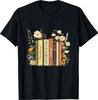 Fantasy Drama Tragedy Book Floral Subtle T-Shirt
