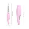 1/3Pcs Folding Nail File Metal Stainless Steel Fold Manicure Tool Double Sided And Files Nails Easily For Men And Women