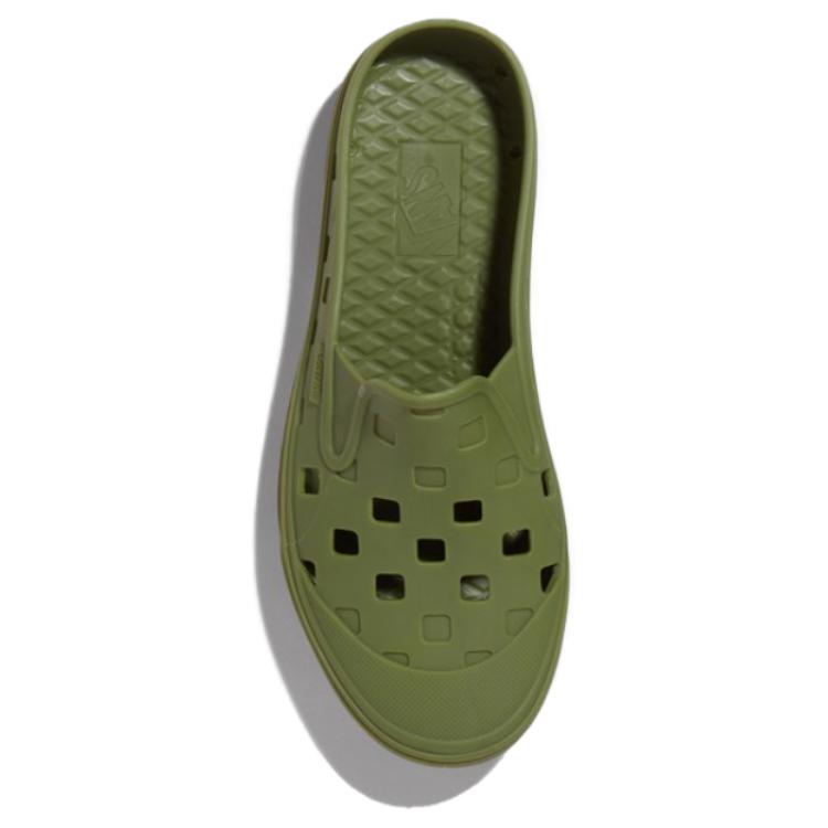 Vans Mte Comfortable Durable Slip-On Shoes Unisex Shoes Green VN000CW8BD41