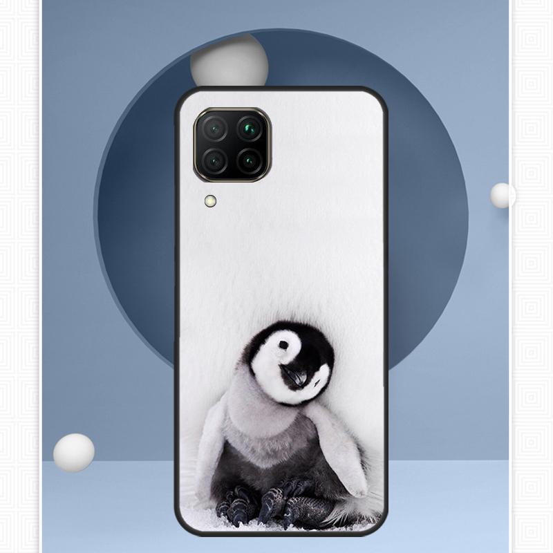 Penguin For Huawei Nova 12s 12i 11i 8i Y91 Y60 Y70 Y72 Y90 Y61 9 10 SE P20 P40 Lite P30 P60 Pro Case