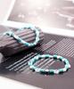 Mint Flower Mix Bracelet (PLT-BR-065_BL)