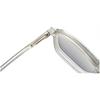 Transparent Frame Magnetic Clip 6 In 1 Sunglasses For Men Women Square Eyeglass Unisex