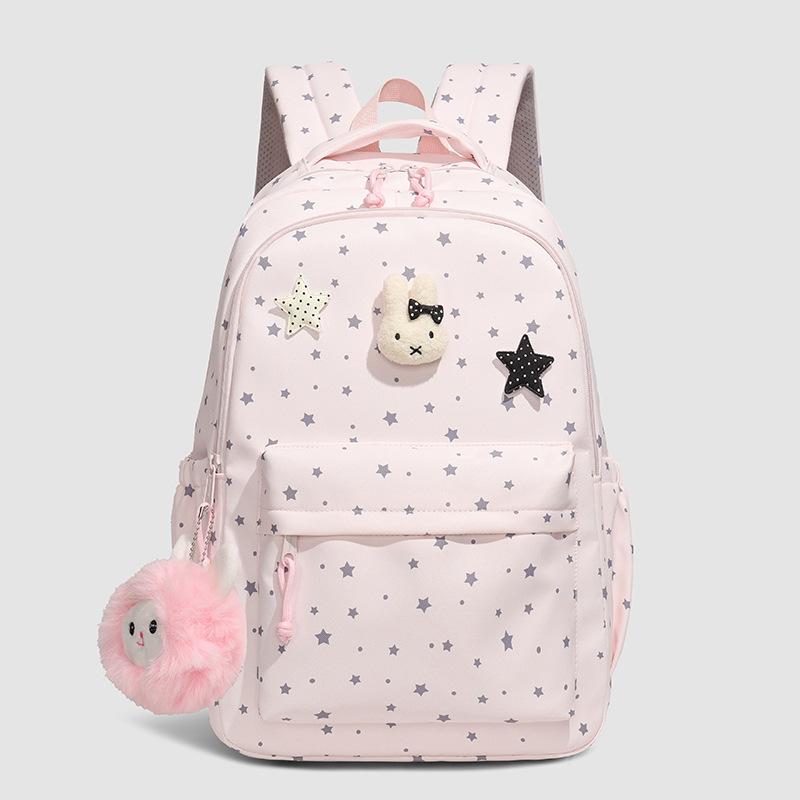 Schoolbag new cartoon cat student class schoolbag high value fresh youth casual backpack large capacity backpack