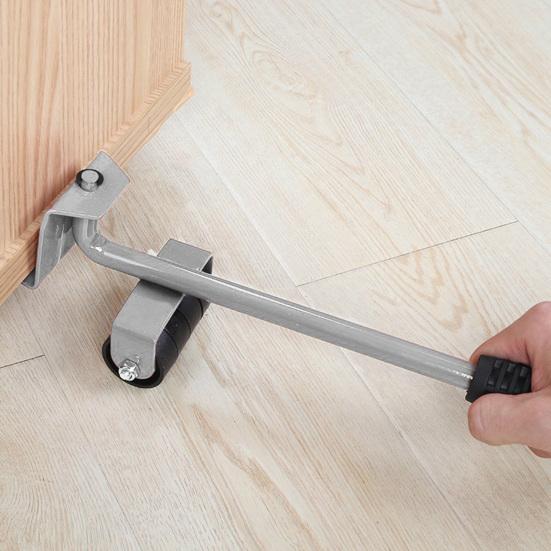 1 набір інструментів для підйому меблів. Потужний механізм для переміщення меблів із колесами. Пристрій із сильним навантаженням. Роликовий роликовий механізм для переміщення меблів.