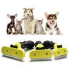 Handheld Pet Hair Cleaning Brushes V-shaped Comb Teeth Non-slip Handle Pet Hair Knotting Comb Push To Remove Hair