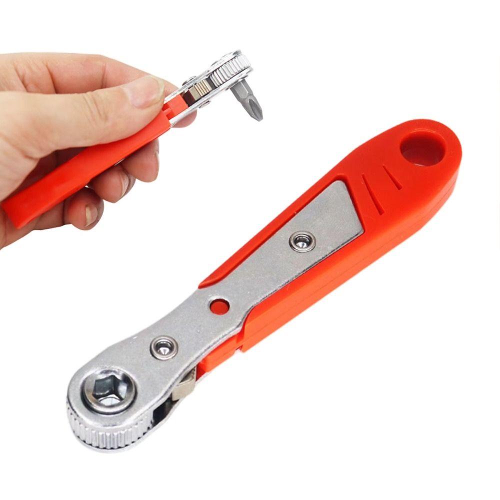 36 Tooth Ratchet Right Angle Ratchet Wrench Durable L-shaped Turning Wrench Small Space Gap