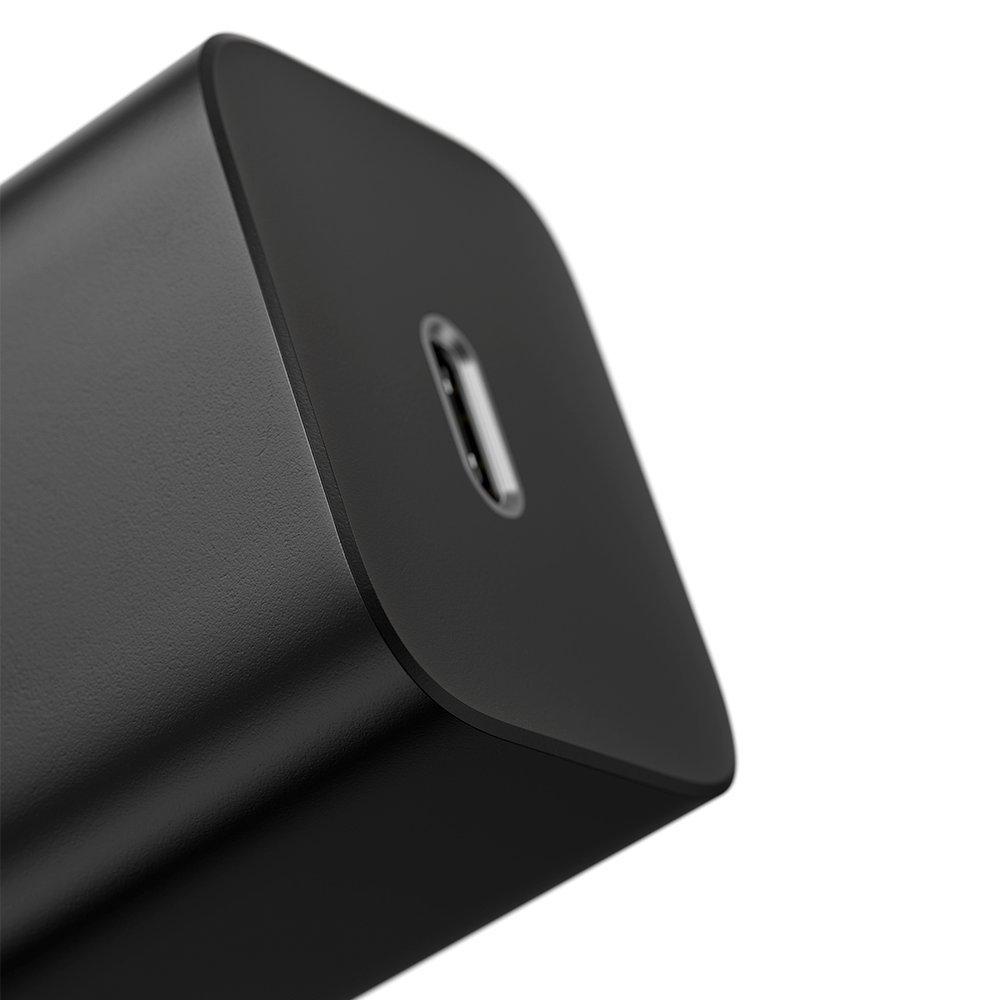 Caricabatterie da muro rapido Super Si 1C USB-C 20W Power Delivery nero