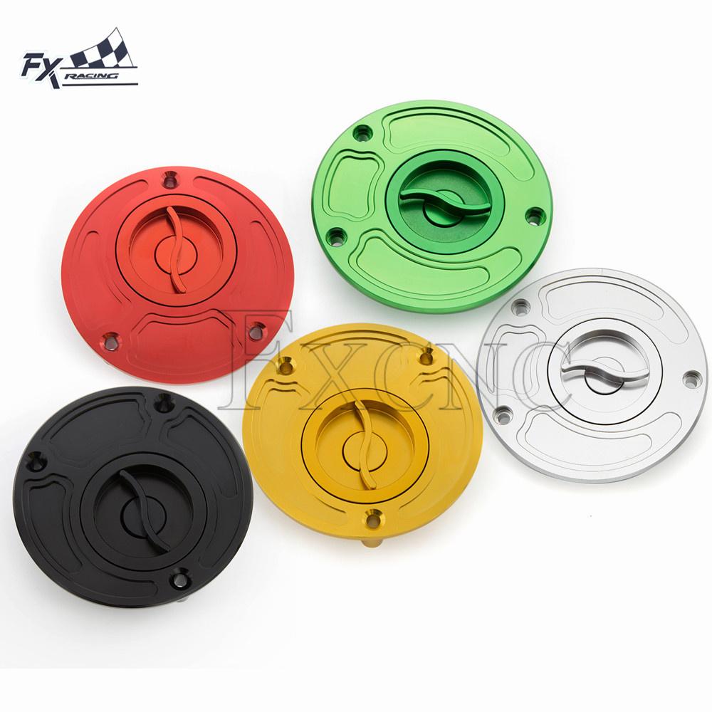 For Suzuki GSXS750 GSX-S750 GSXS GSX-S 750 S750 2017 2018 2019 2020 2021 2022 2023 CNC Aluminum Gas Cap Fuel Tank Cover