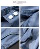 Summer 2025 Women's Slimming Wide-Leg Denim Pants - High Waist, Korean Style 