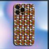 Multi Stem Orla Kiely Folio Phone Case For iPhone 16,15,14,13,12,11 Plus,Pro,Max,XR,XS,X,Plus,SE,Mini Transparent Soft Cover
