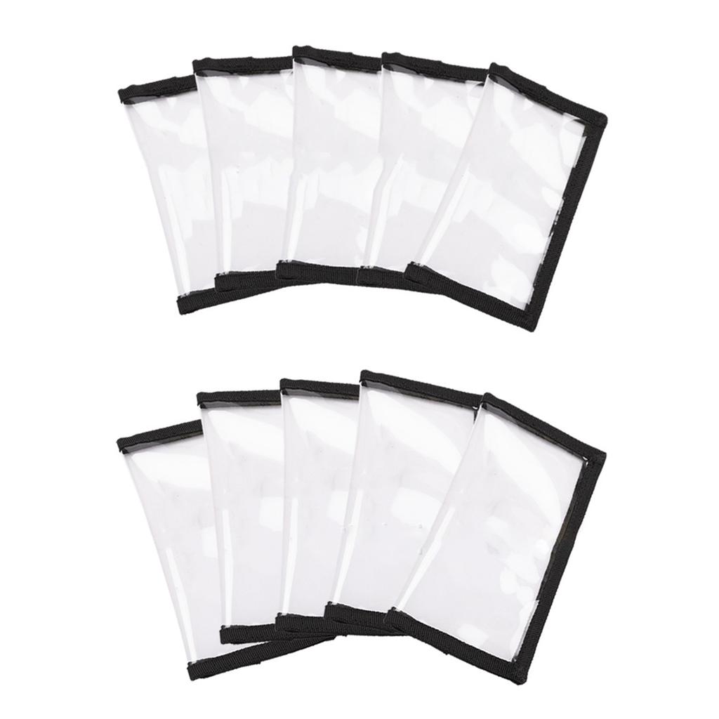 Fishing Hook Cover Bag PVC Baits Storage Fishing Tackle Storage Bag Transparent Baits Bag Fishing Hook Protective Wrap