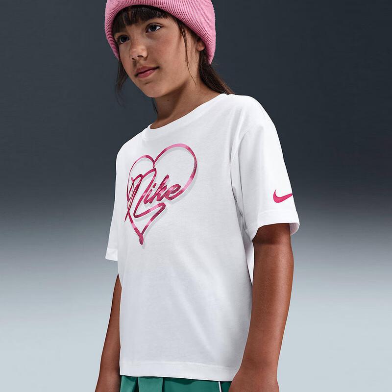 

Nike Girls Casual Knit T-Shirt M