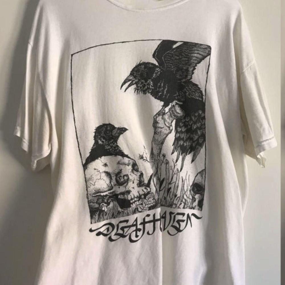 Deafheaven Band WHite Shirt Unisex Concert S5XL TR690 Unisex T-Shirt L