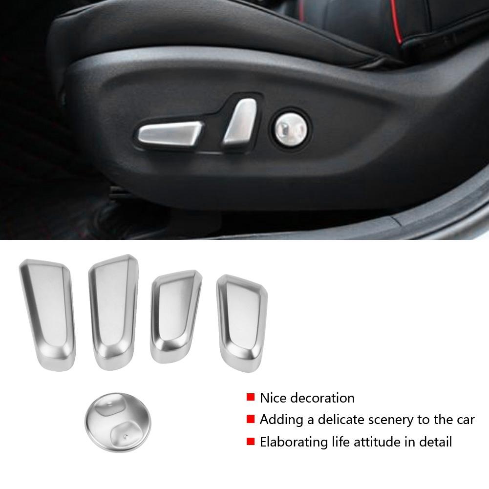 Car Seat Adjustment Button Decoration Cover Trim for Kia Sportage KX5 QL 2015 2018