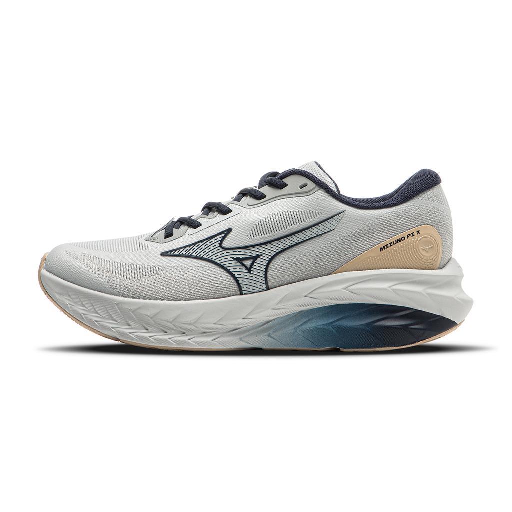 Mizuno Pi X Fashion Versatile Breathable Lightweight Low-Top Casual Shoes Unisex Casual Shoes Light-Gray D1GH250104