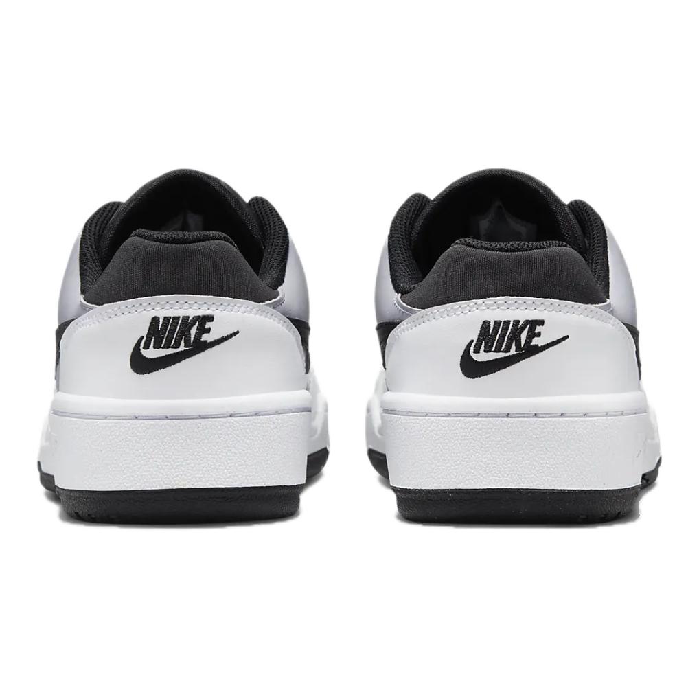 Nike Full Force Low GS White Black Kids Sneakers Pewter FV5929-101