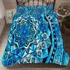 Comforter 100% High Quality King Size Comforter Bedding Bohemia Mandala Beds Colourful Bedding Set Luxury +Pillow Cases