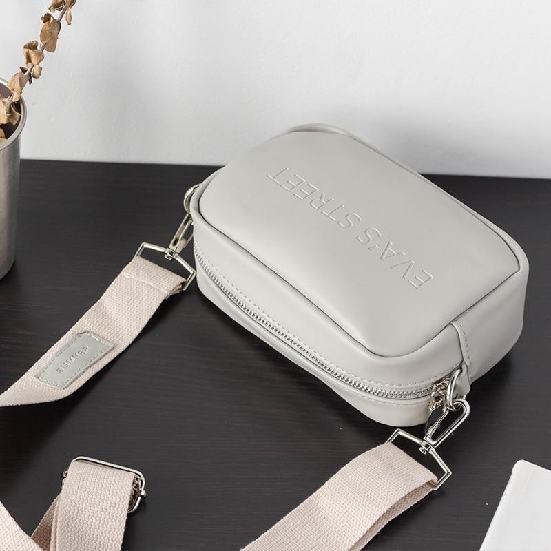 Genți de umăr Aliwood pentru femei, simple, elegante, de înaltă calitate, curea de umăr lată, de designer, din piele, pentru femei, genți crossbody Pachet de telefon