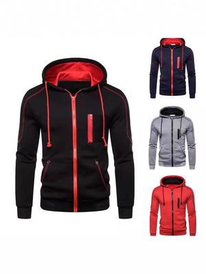 2024 Men's Autumn/Winter Casual Sport Cardigan Hoodie