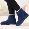 Mode Damenstiefel Schnee Lässige Damenschuhe Plateau-Stiefel für Damen Neu Warm halten Damenschuhe Weiches Fell Winter-Schuhwerk Botas Mujer