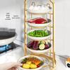 304 Stainless Steel Multi-Layer Kitchen Prep Rack