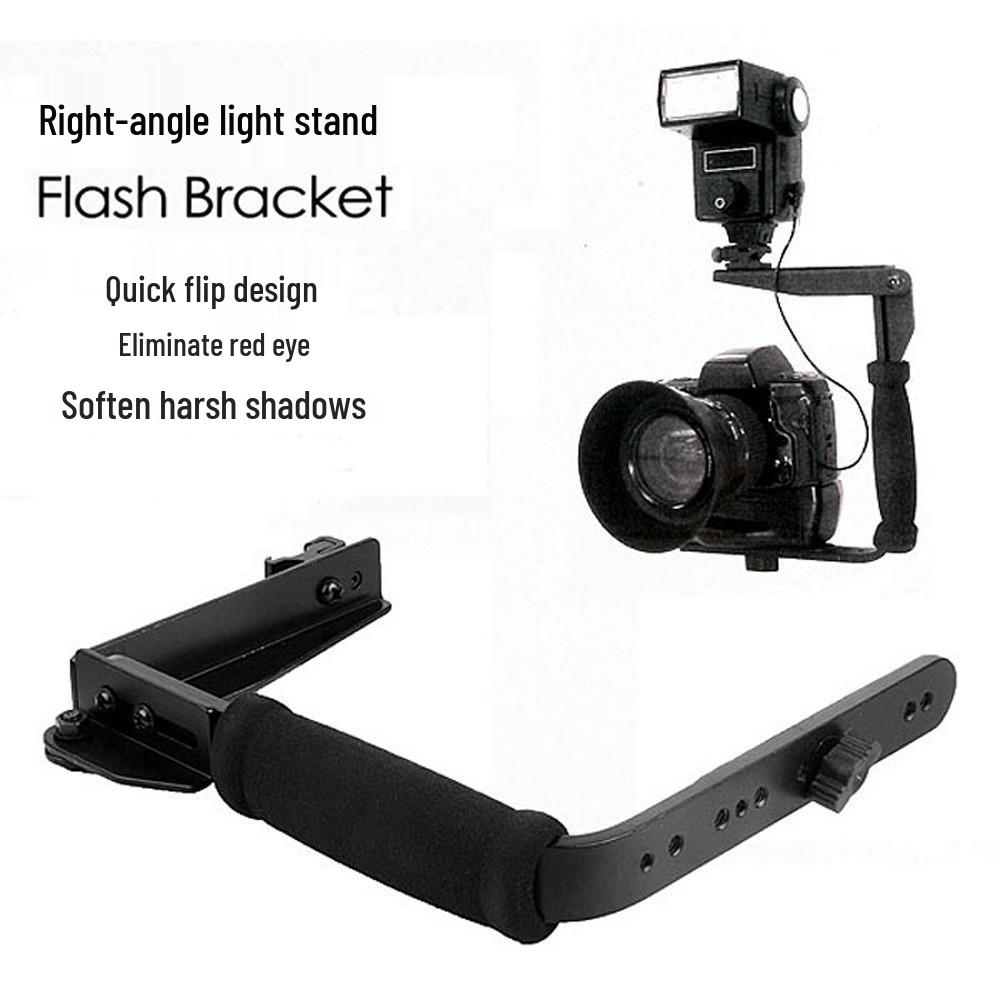 DSLR & Mobile Phone U-Type Hot Shoe Camera Stabilizer